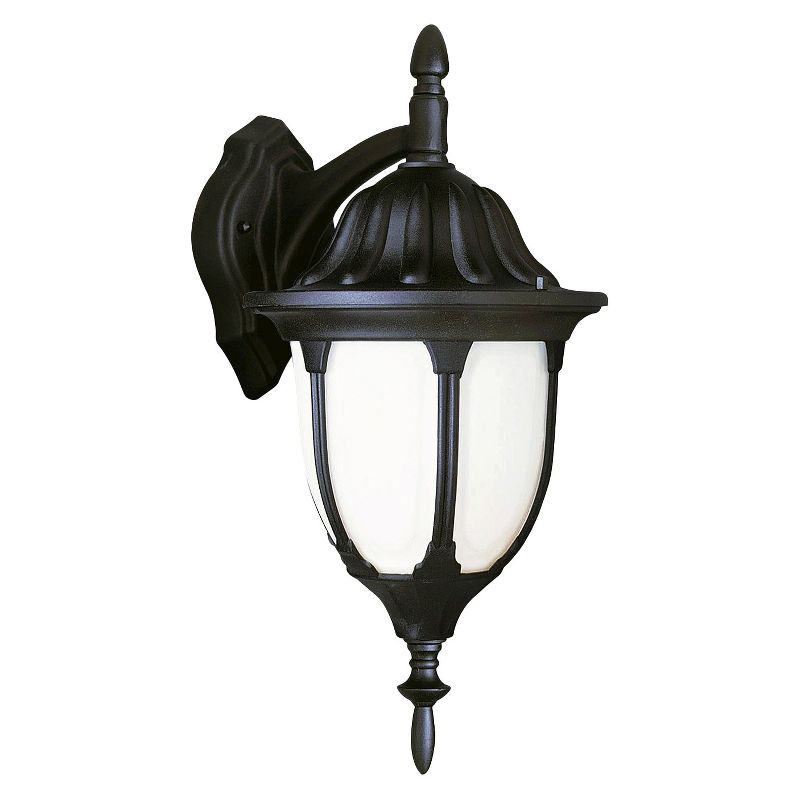 Rothschild 13" Coach Outdoor Lantern In Black