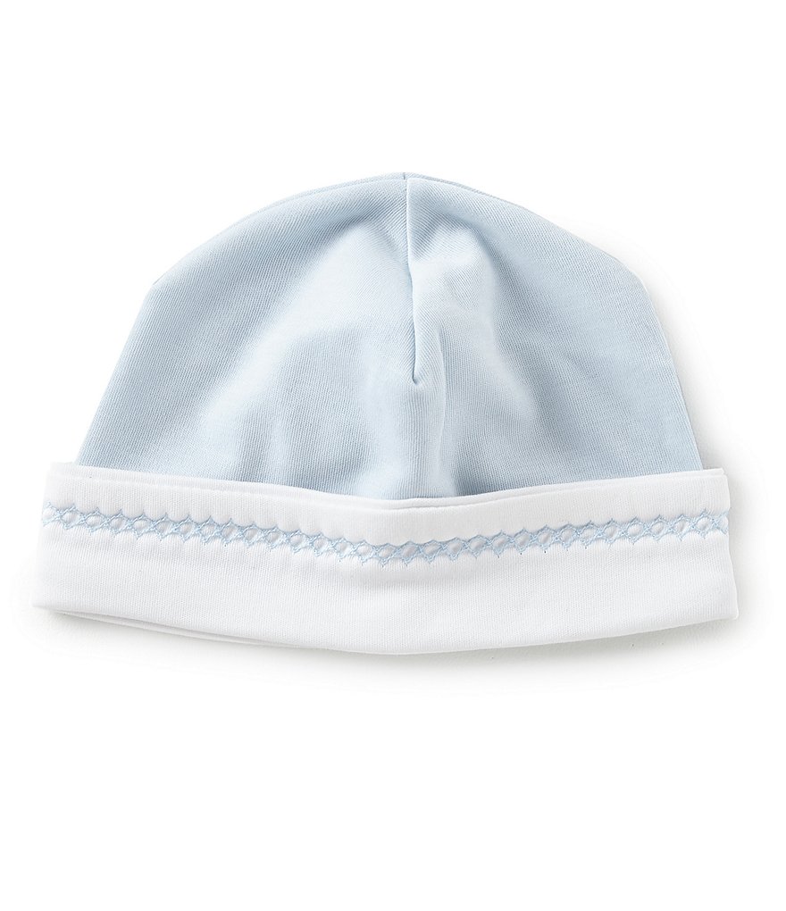 Feltman Brothers Baby Boys Newborn Diamond Smocked Hat