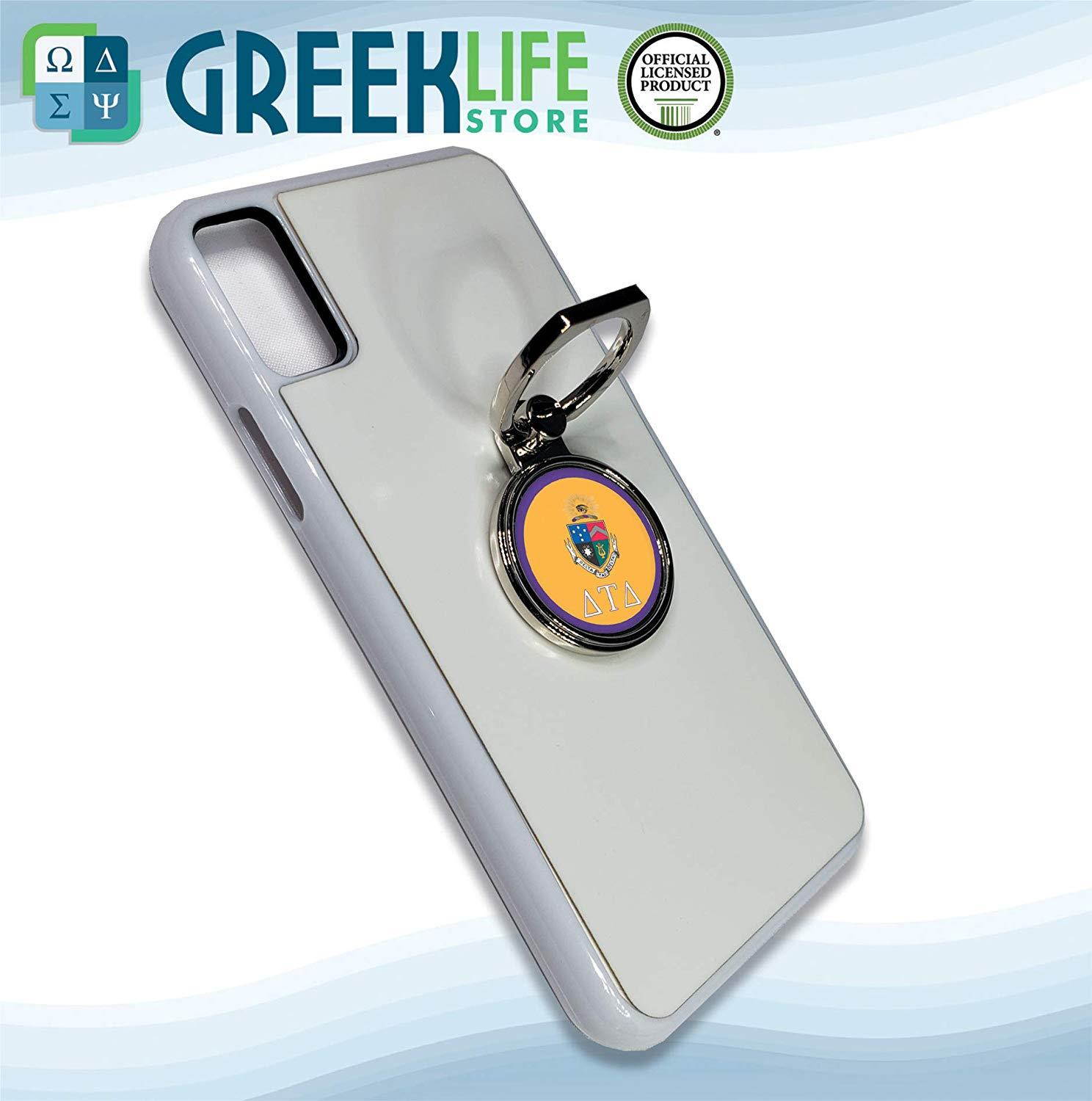 Delta Tau Delta Ring Stand Phone Holder (Round)