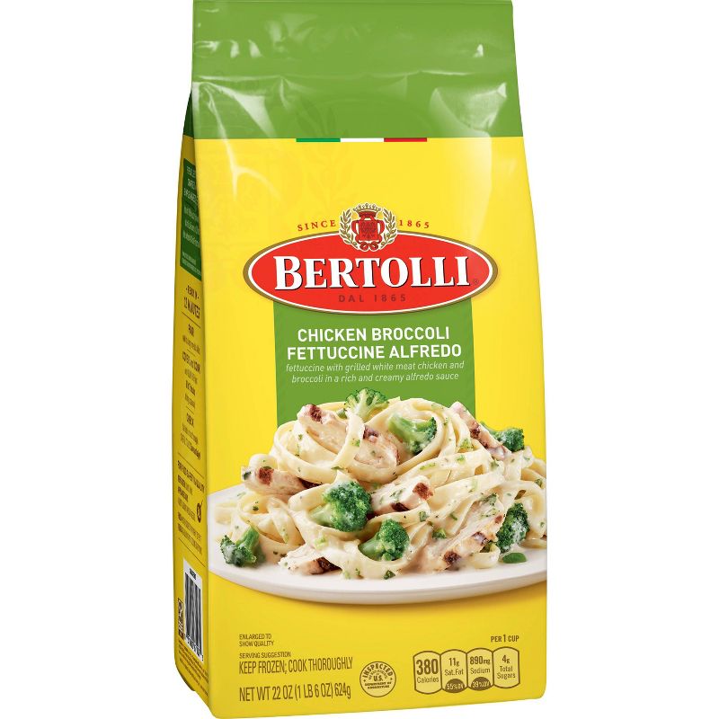 Bertolli Frozen Chicken Broccoli Fettuccine Alfredo - 22oz