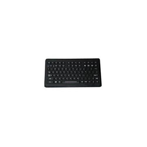 Logic Controls KB1700P-D-BK Prog. Kypad, Black, Ps2 I/F, Lgnd Sheet D (Positouch), RJ-PS2 CBL