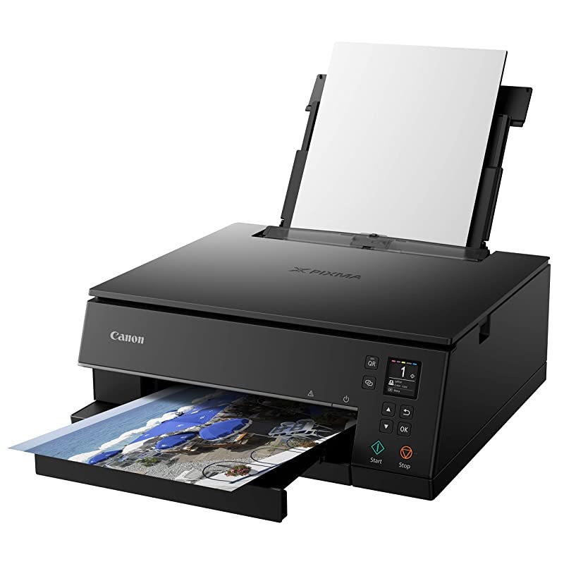 Pixma TS6320 Wireless All-In-One Photo Printer with Copier, Scanner and Mobile Printing, Black,  Dash Replenishment