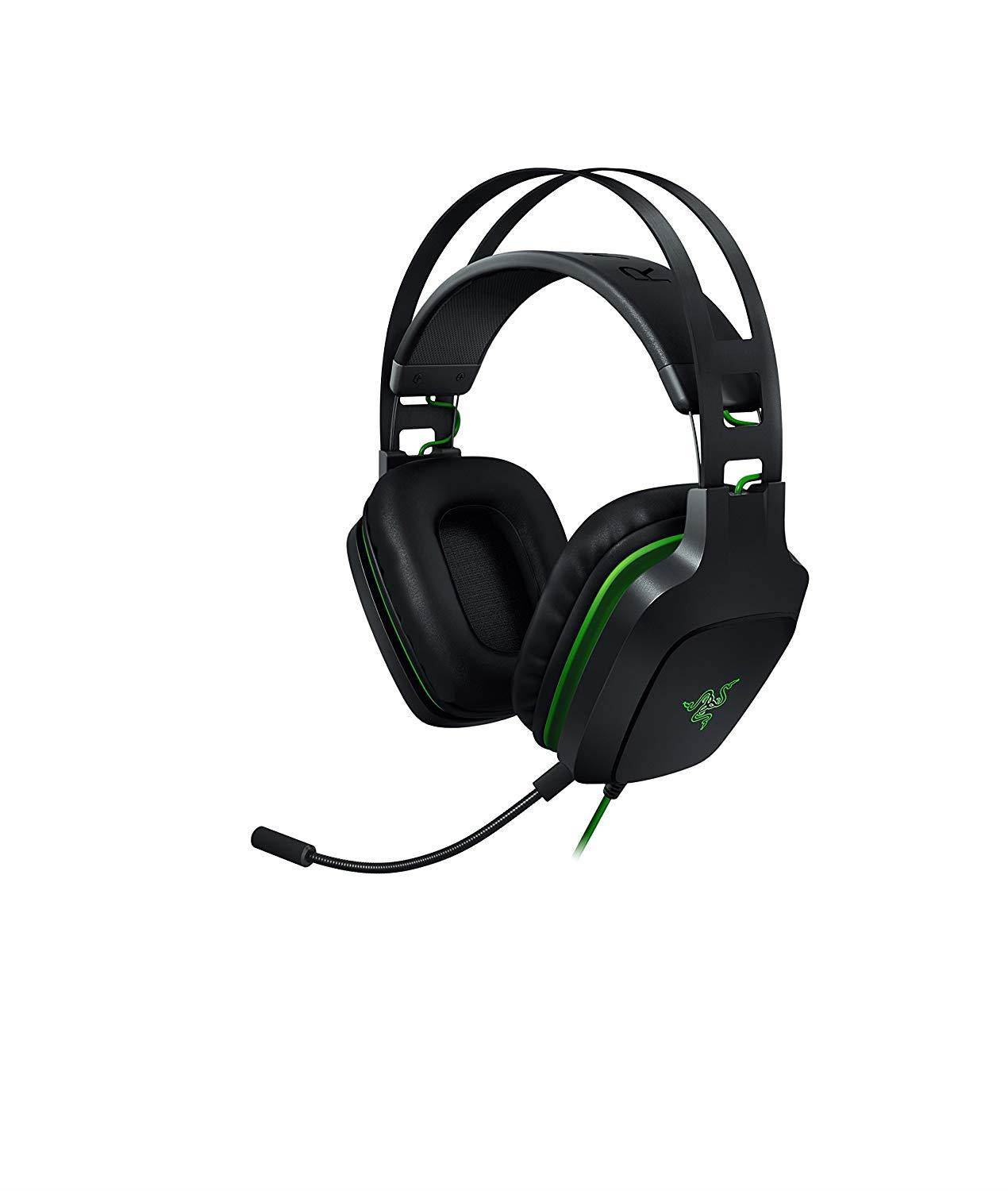 Razer Electra V2 USB Wired 7.1 Surround Gaming Headset, Well-Controlled Bass and Deliver Excellent Sound Quality, Black