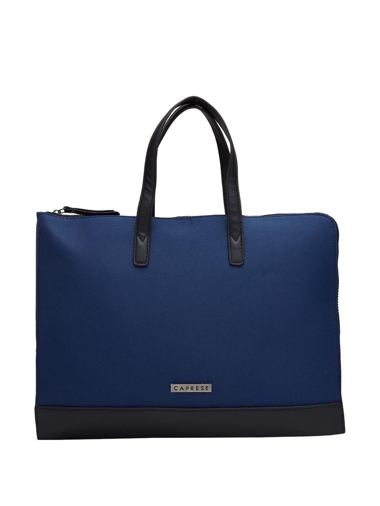 Caprese Rogue Navy Solid Large Laptop Messenger Bag