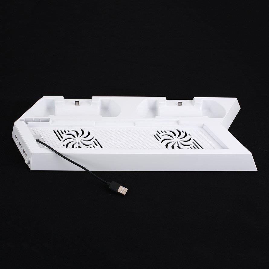 Charge Cooling Bracket for PS4 Host Controllers Vertical Stand Cooler with Fan