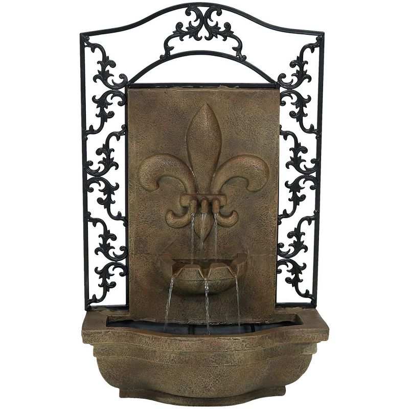 Chatsworth Two Tier Solar On Demand Fountain with Weathered Stone - Smart Solar