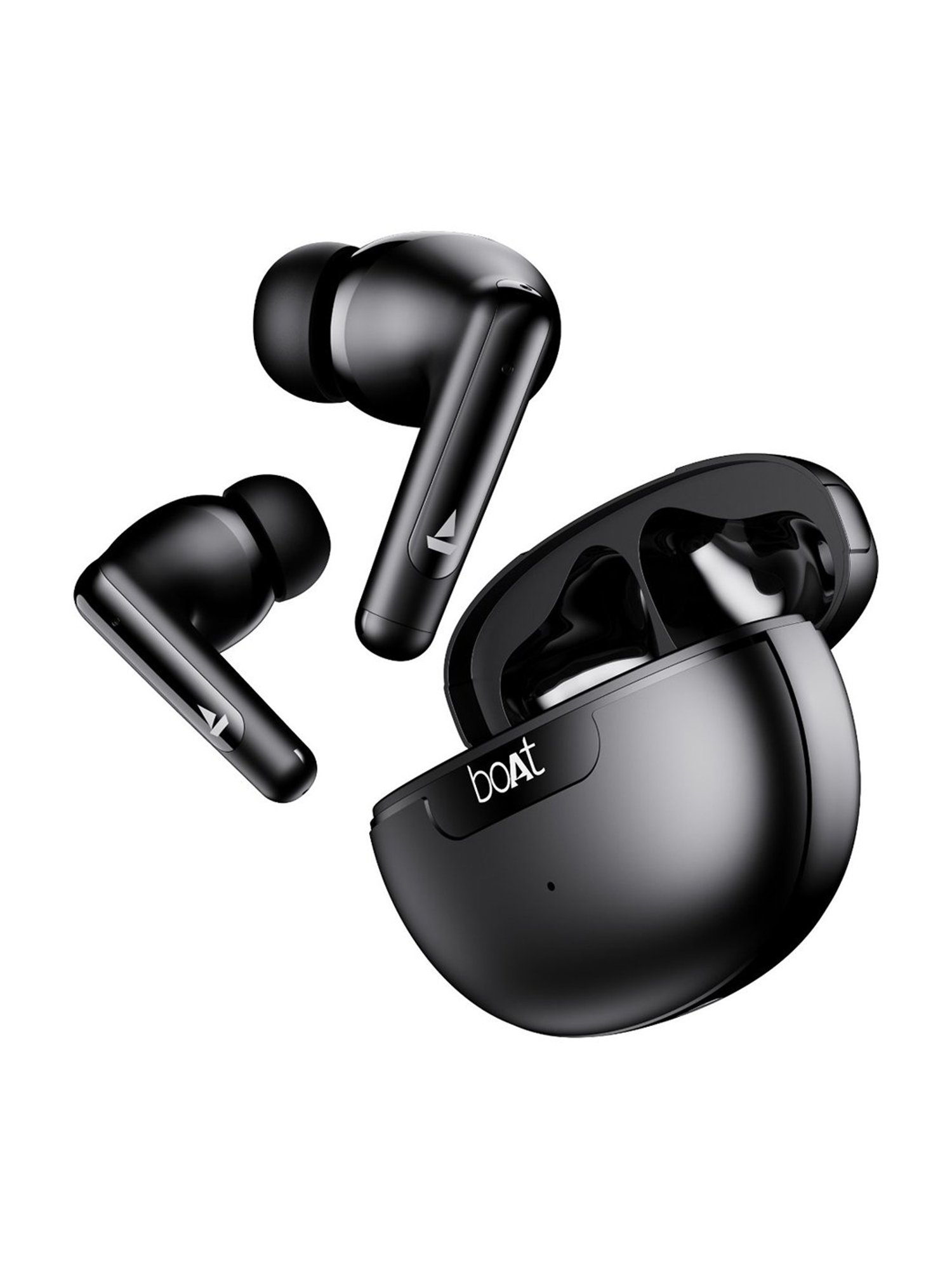 Boat Airdopes 161 ANC in Ear Earbuds with ANC 32dB & 50H Playback (Black, True Wireless)