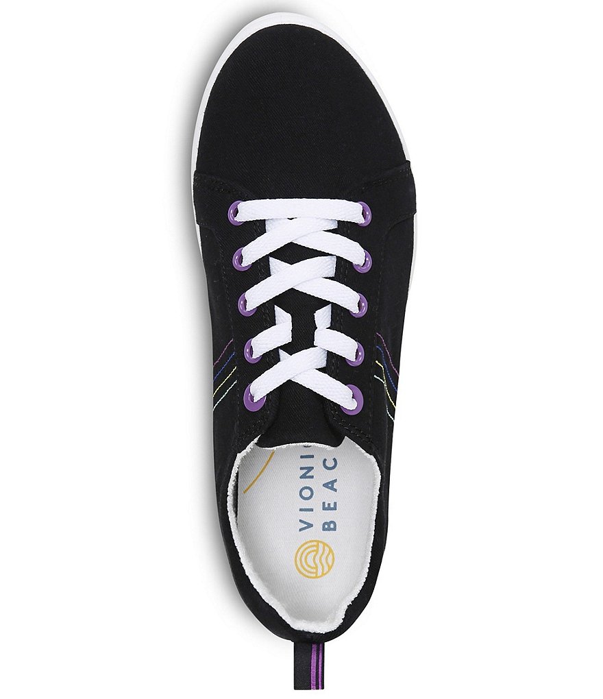 Vionic Stinson Washable Lace-Up Canvas Sneakers
