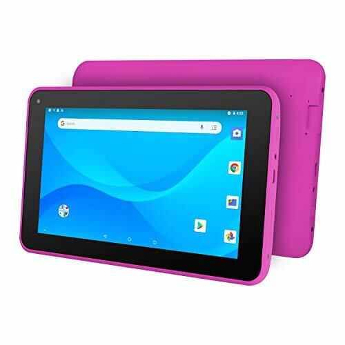 Ematic EGQ380PN Tablet - 7" - 1 GB RAM - 16 GB Storage - Android 8.1 Oreo (Go Edition) - Pink - Quad-core (4 Core) 1.50 GHz - 300 Kilopixel Front Camera