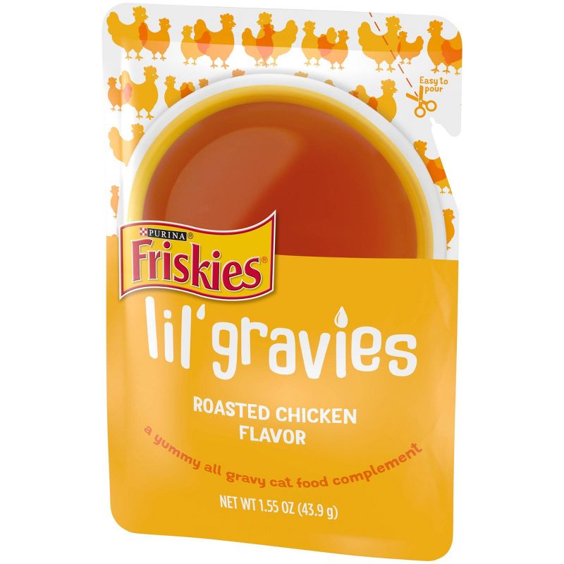 Friskies Gravies Roasted Chicken Flavor Wet Cat Food - 1.92oz