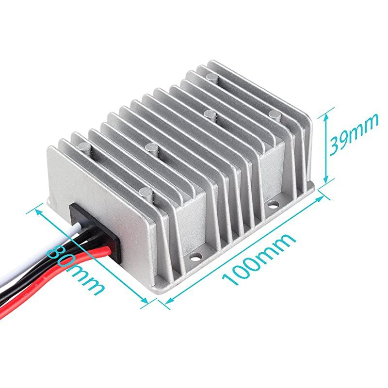 Voltage Converter Regulator DCDC DC 12V StepUp to DC 19V 20A 380W Power Boost Transformer Waterproof