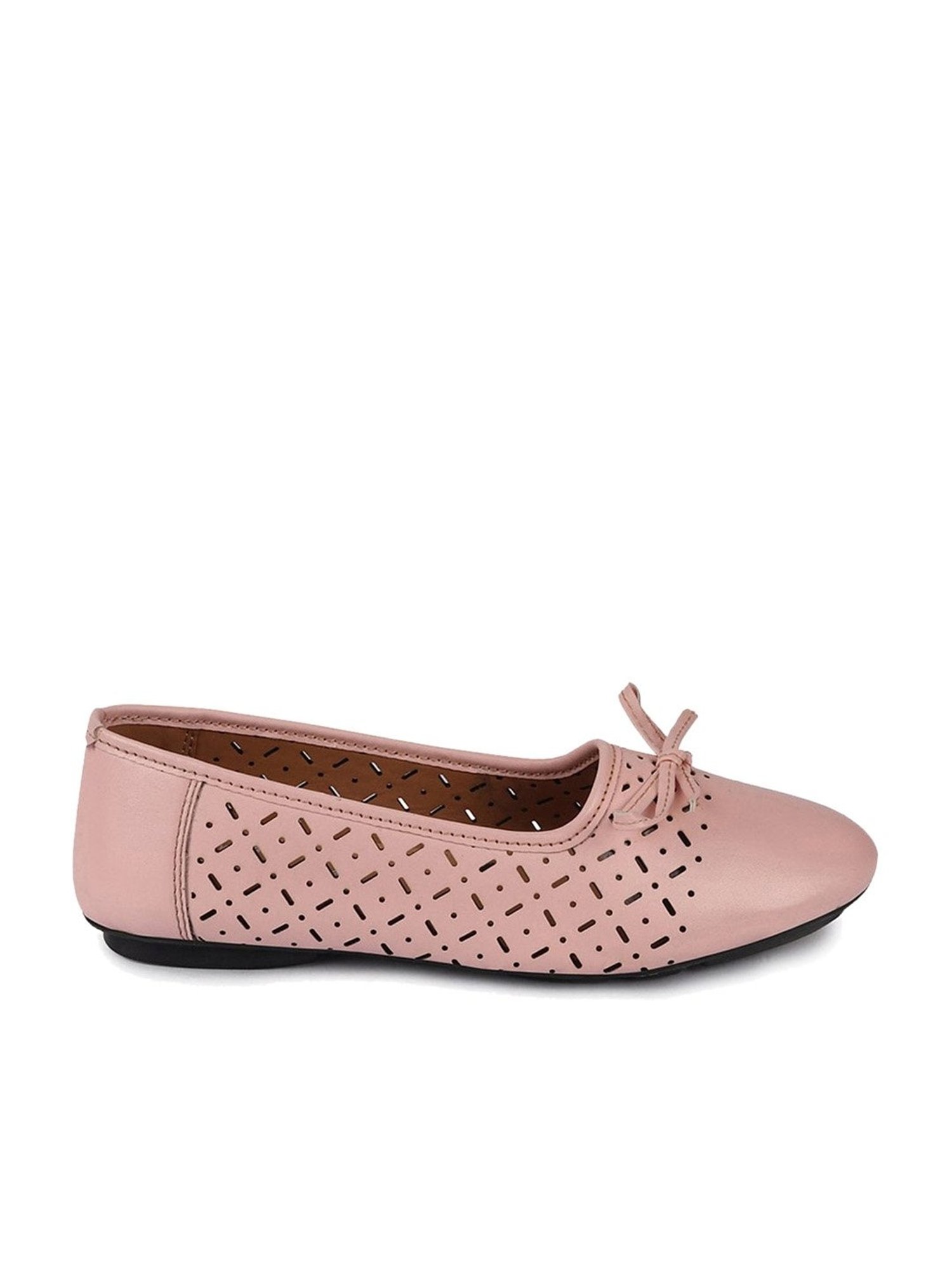 Fausto Women's Pink Flat Ballets