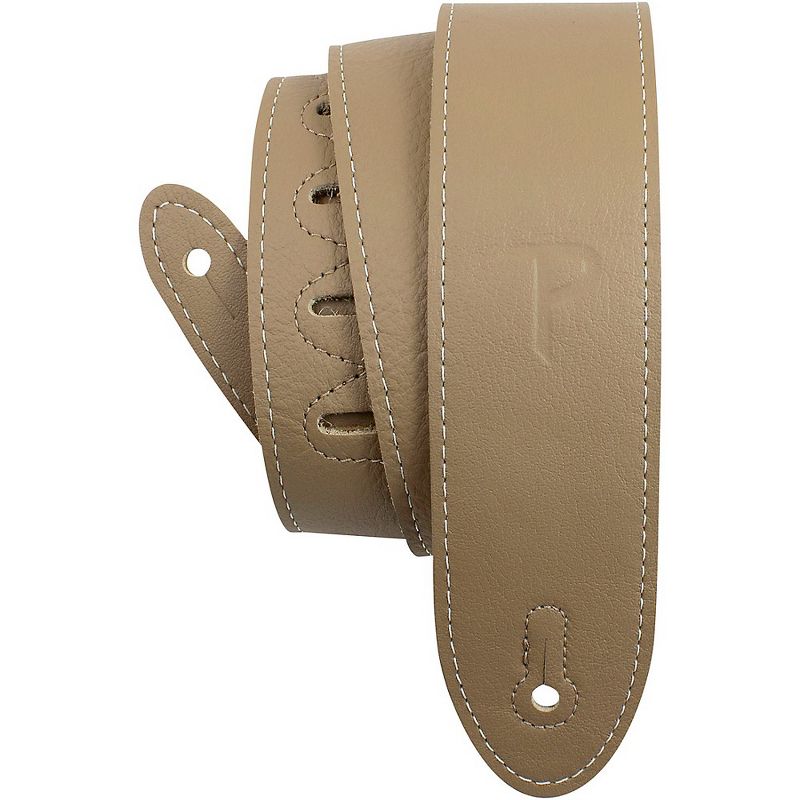 Perri's Leather Guitar Strap Dark Tan 2 in.