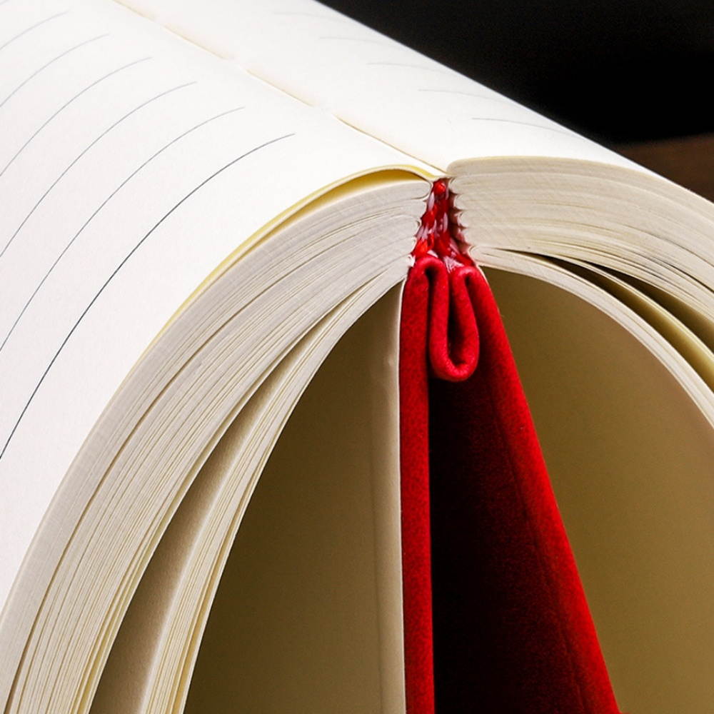 A5 Thicken Notebook 360 Pages Business Soft Leather Office Stationery Bookkeeping Conference Notepad for School Office Brown