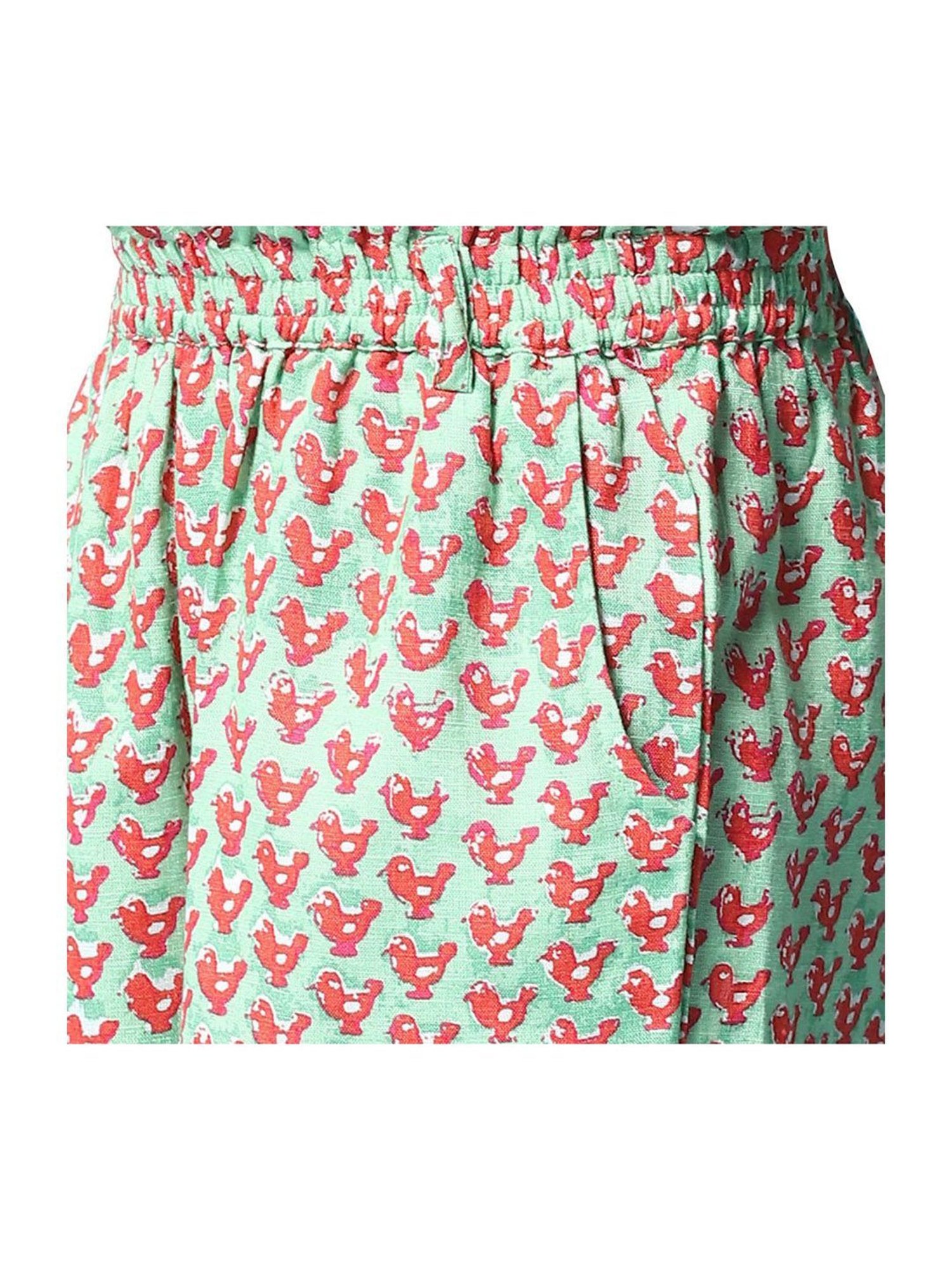 Biba Girls Blue & Pink Printed Top Set