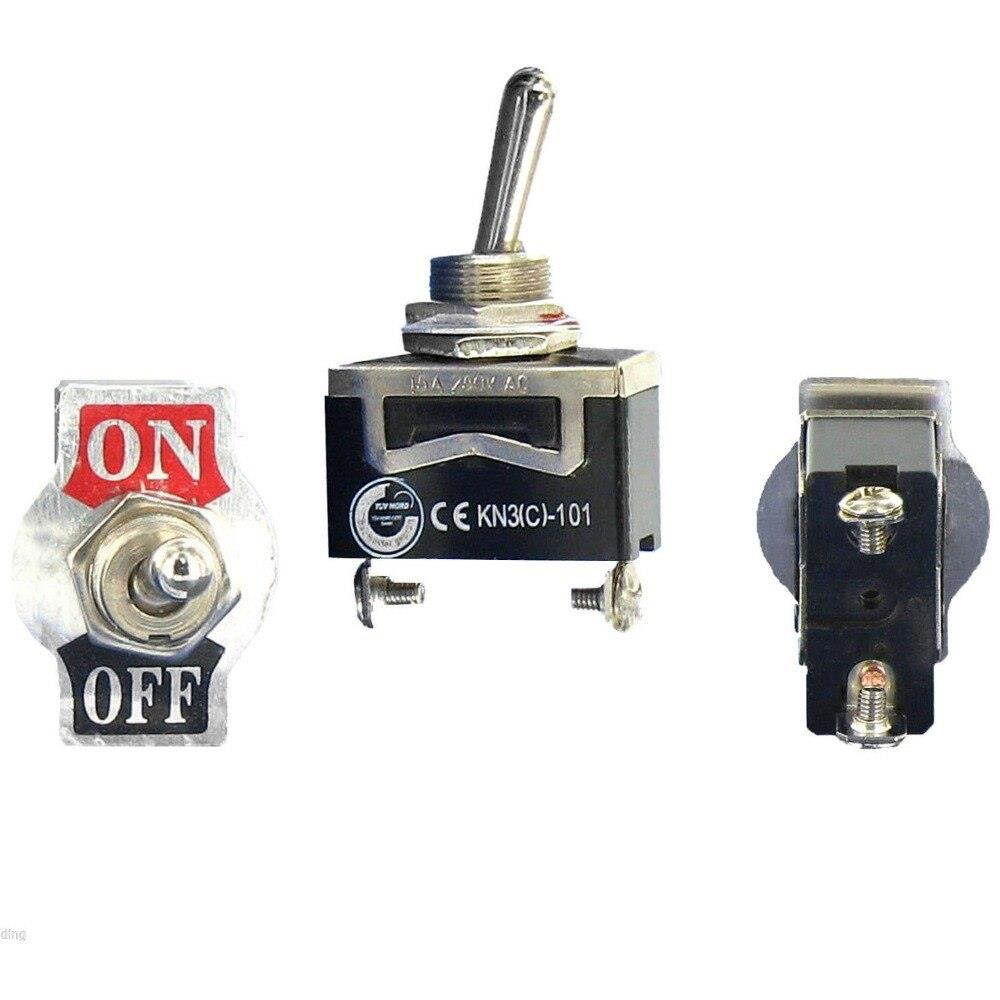 1 Piece BON/OFF Toggle Switch & Waterproof Cap OT8G Hand Tool Parts High Quality