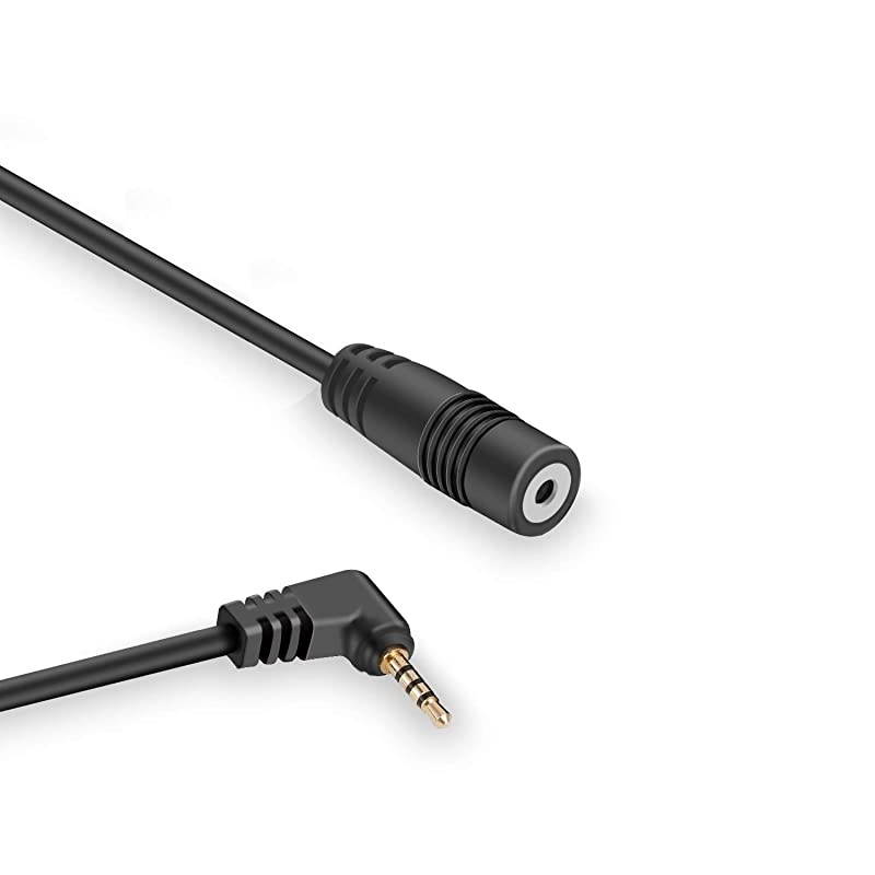 Dash Cam Rearview Backup Camera Extension Cord,2.5mm 9.8 Ft Male to Female Car Driving Recorder Reverse Camera Extension Cable by