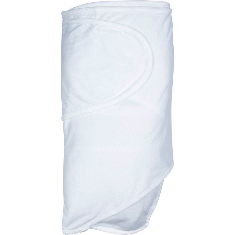 Miracle Blanket Swaddle Wrap Solid White