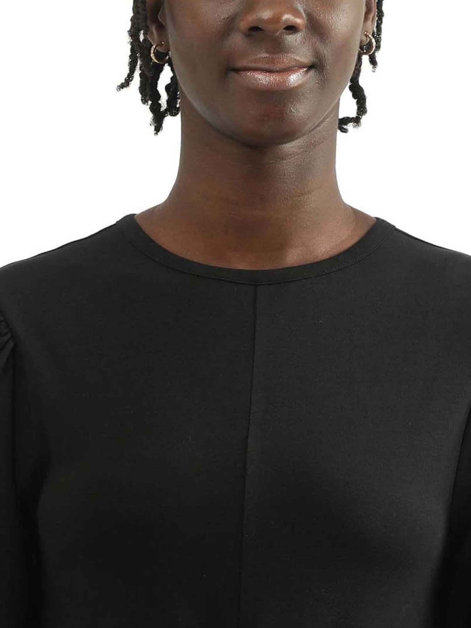 United Colors of Benetton Black Cotton Top