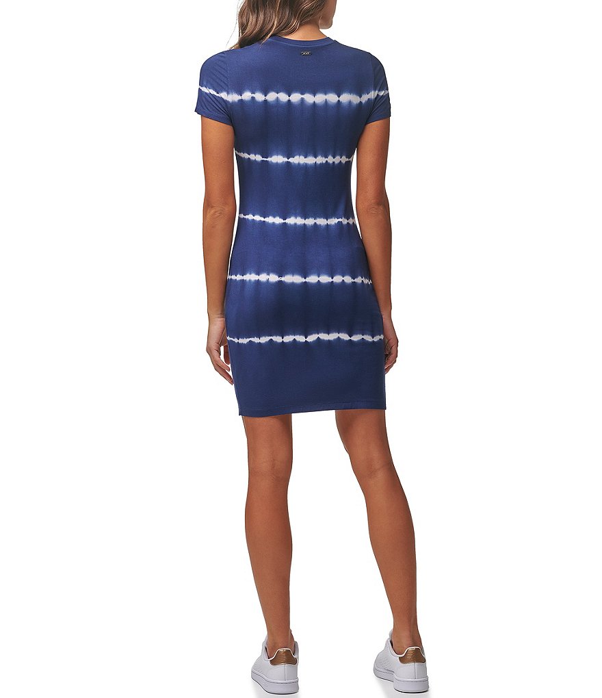 Anne Klein Sport Carlita Jewel Neck Sleeveless Midi Shift Tank Dress