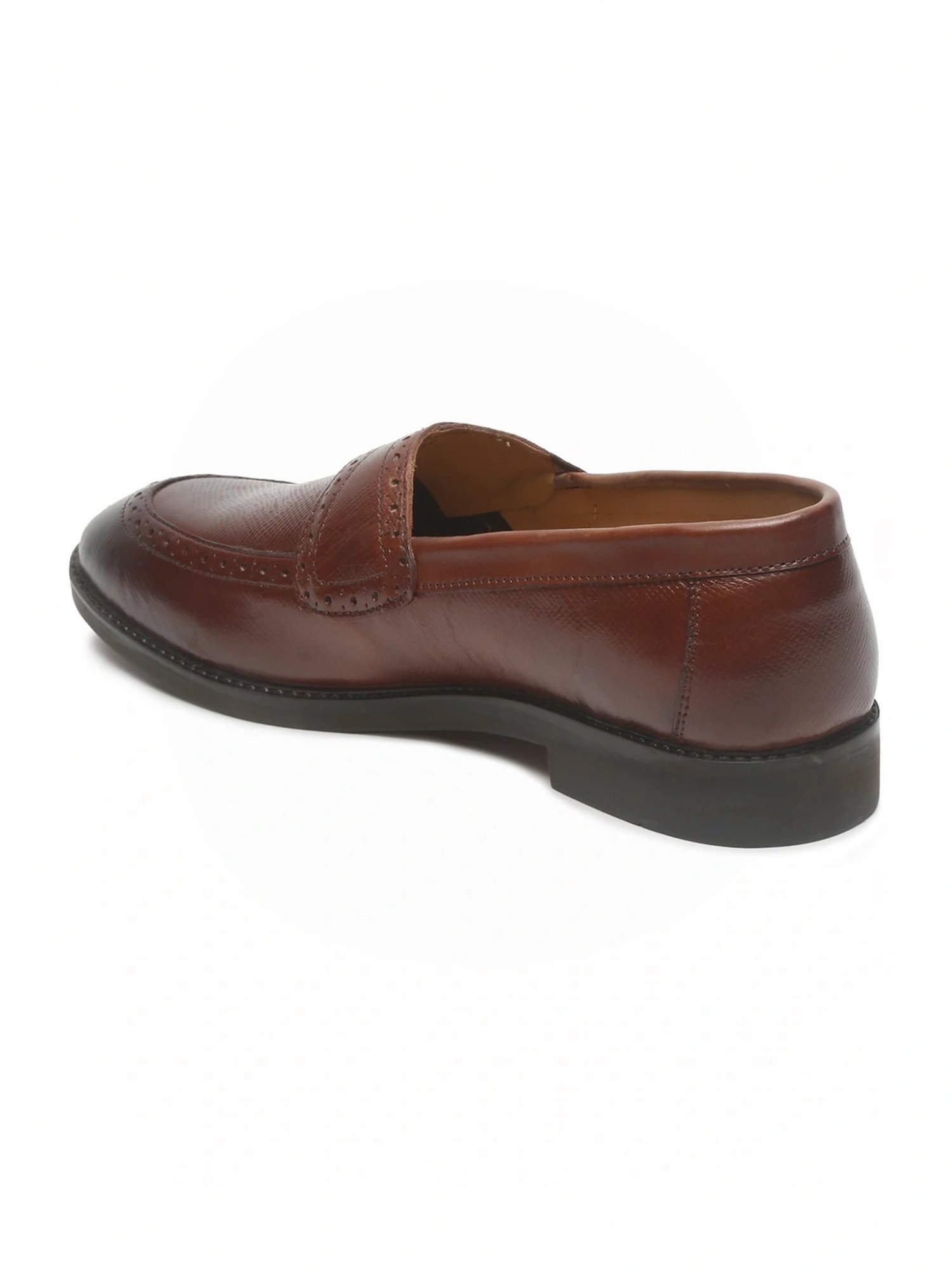 Teakwood Leathers Men's Brown Casual Loafers