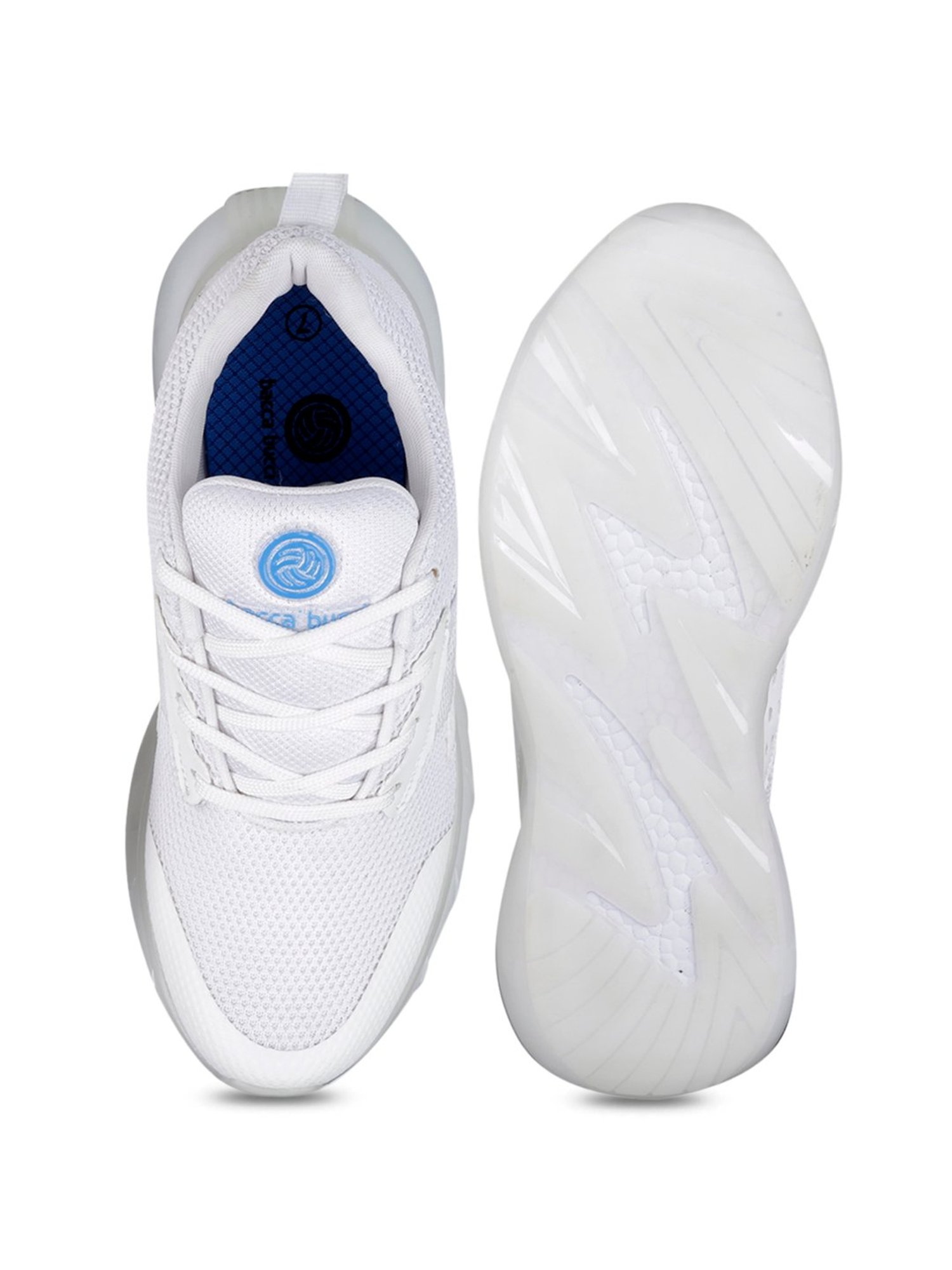 Bacca Bucci Men's FLEX 4.0 White Training Shoes