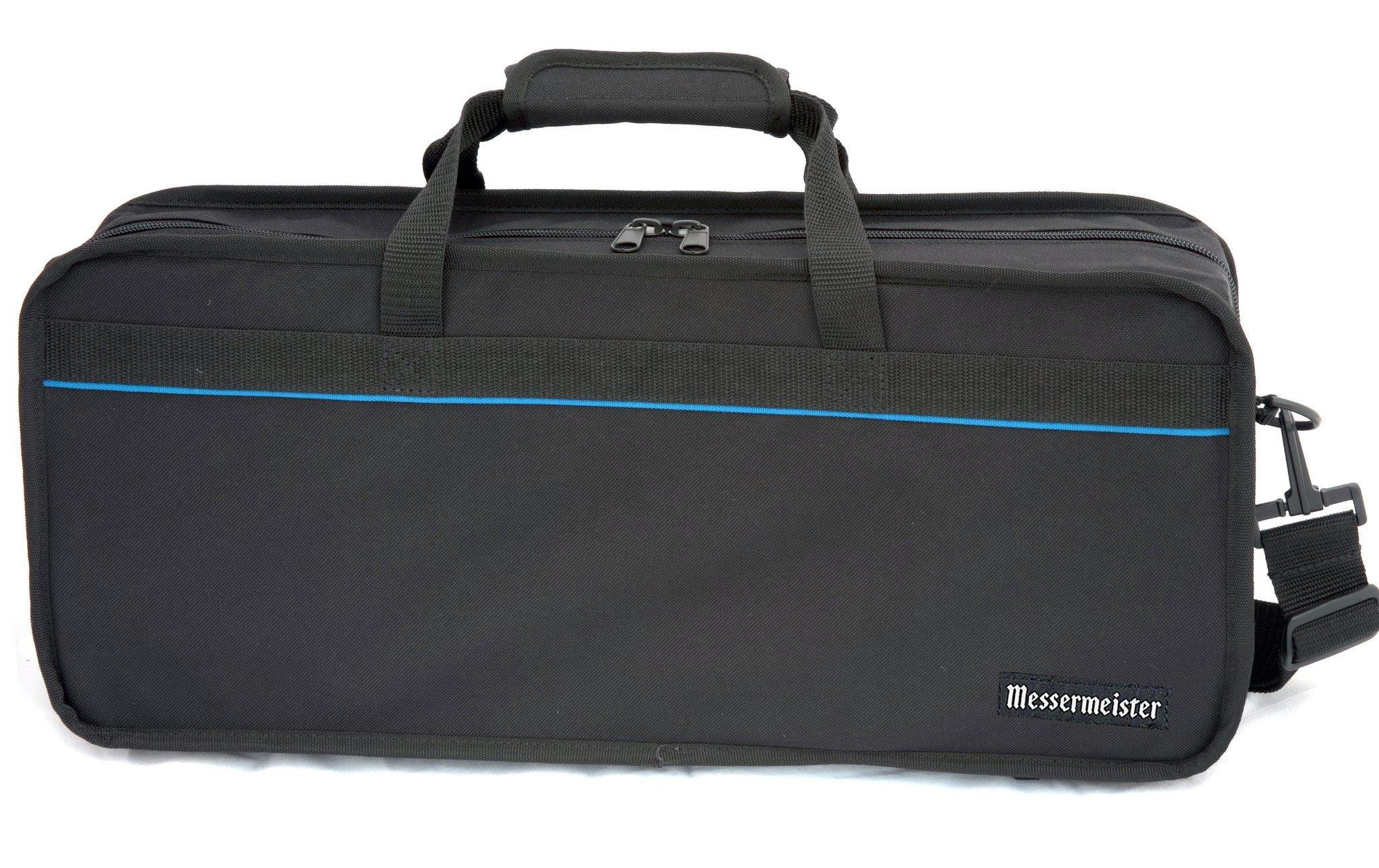 Messermeister 16 Pocket Culinary Satchel, Black