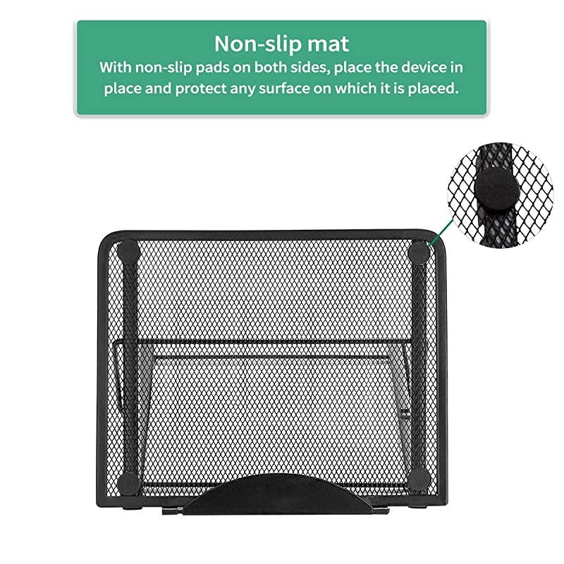 Light Pad Stand - Adjustable Light Box Laptop Stand, 9.45&times;7.48 inch, 6 Angles Non-Skidding Metal Holder for A4 LED Tracing Box & Diamond Painting Light Pad