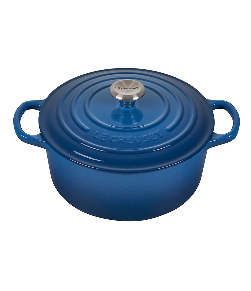 Le Creuset Signature 5.5-qt. Round Enameled Cast Iron Dutch Oven with Stainless Steel Knob