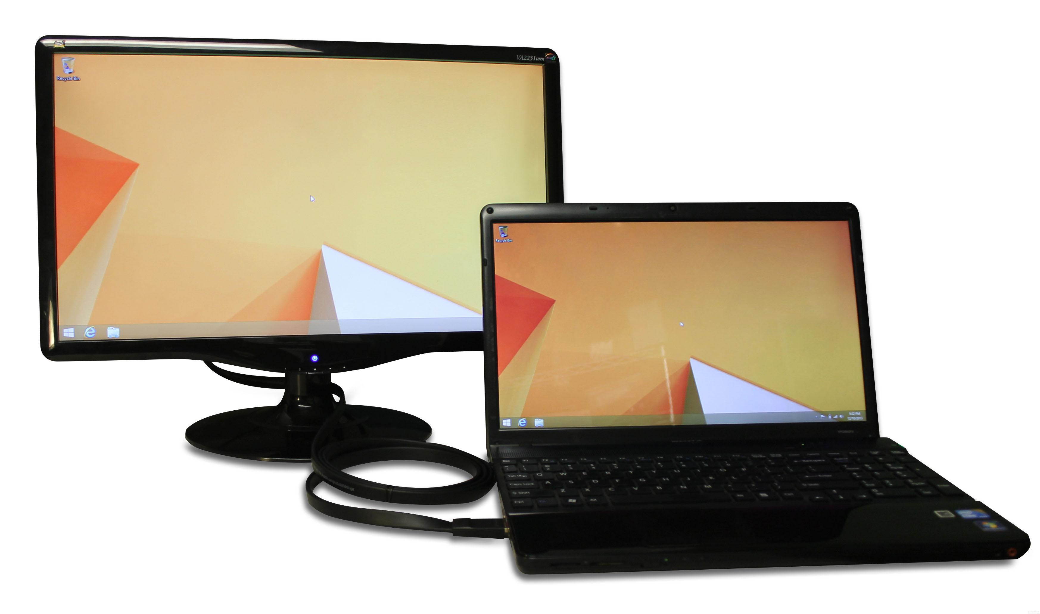 Plugable HDMI To VGA Adapter, 6 Foot (1.8 Meter) Converter Cable Supporting Up To 1920 x 1080 (60Hz)