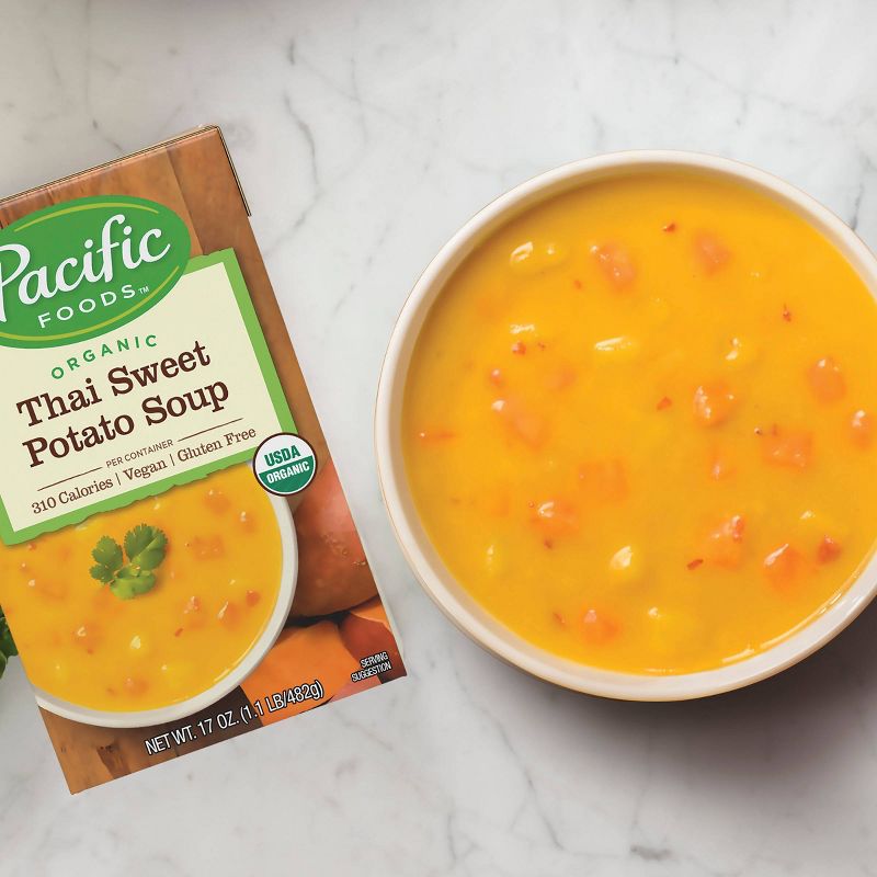 Pacific Foods Organic Thai Sweet Potato Soup - 17oz