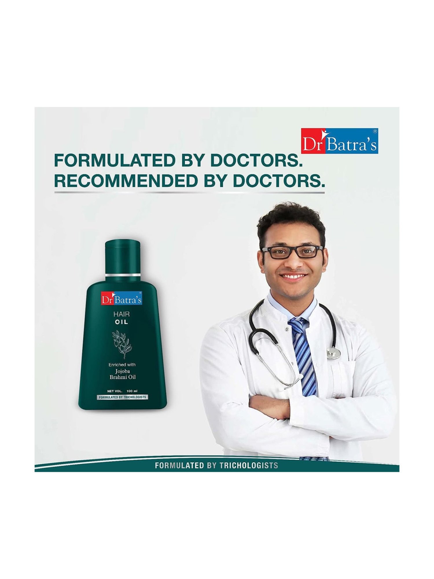 Dr. Batra's Hair Oil (Pack of 4)