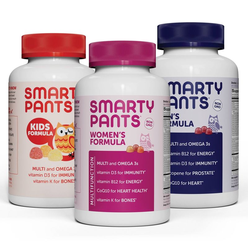SmartyPants Family Support Multivitamin Gummies - Bundle