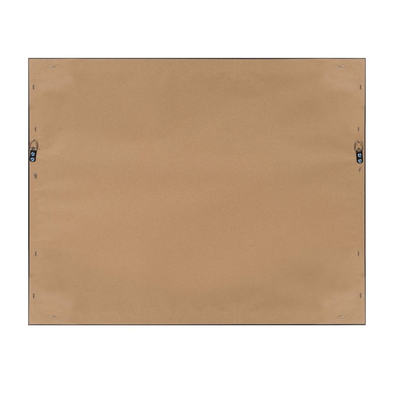 22" x 32" Cates Barn Door Wood Framed Chalkboard Rustic Brown - Kate and Laurel