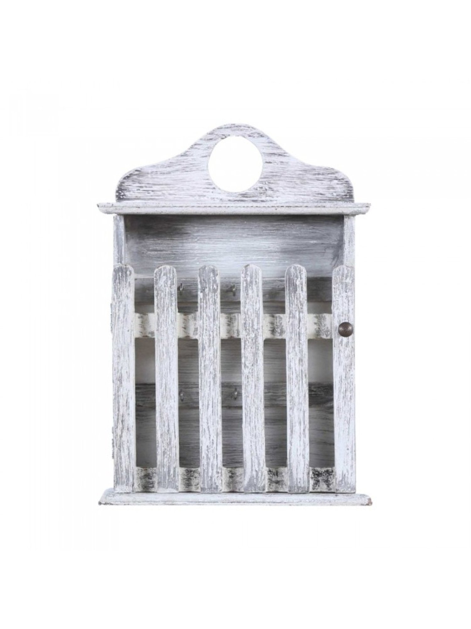 Art Street Black Mdf Jharokha Jali Square Hanging Ornaments Wall Art - Set of 4