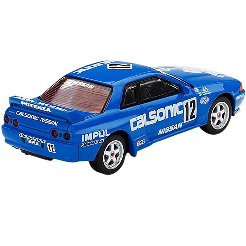 Nissan Skyline GT-R Gr. A (RHD) #12 "Calsonic" JTCC (1992) Ltd Ed 1200 pcs 1/64 Diecast Model Car by True Scale Miniatures