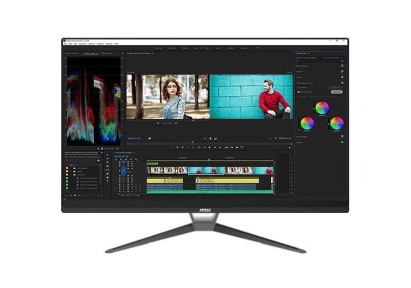 MSI PRO 22XT 10M-014US All-in-One Gaming Computer - Intel Core i5 10th Gen i5-10400 Hexa-core (6 Core) 2.90 GHz - 8 GB RAM DDR4 SDRAM - 512 GB SSD