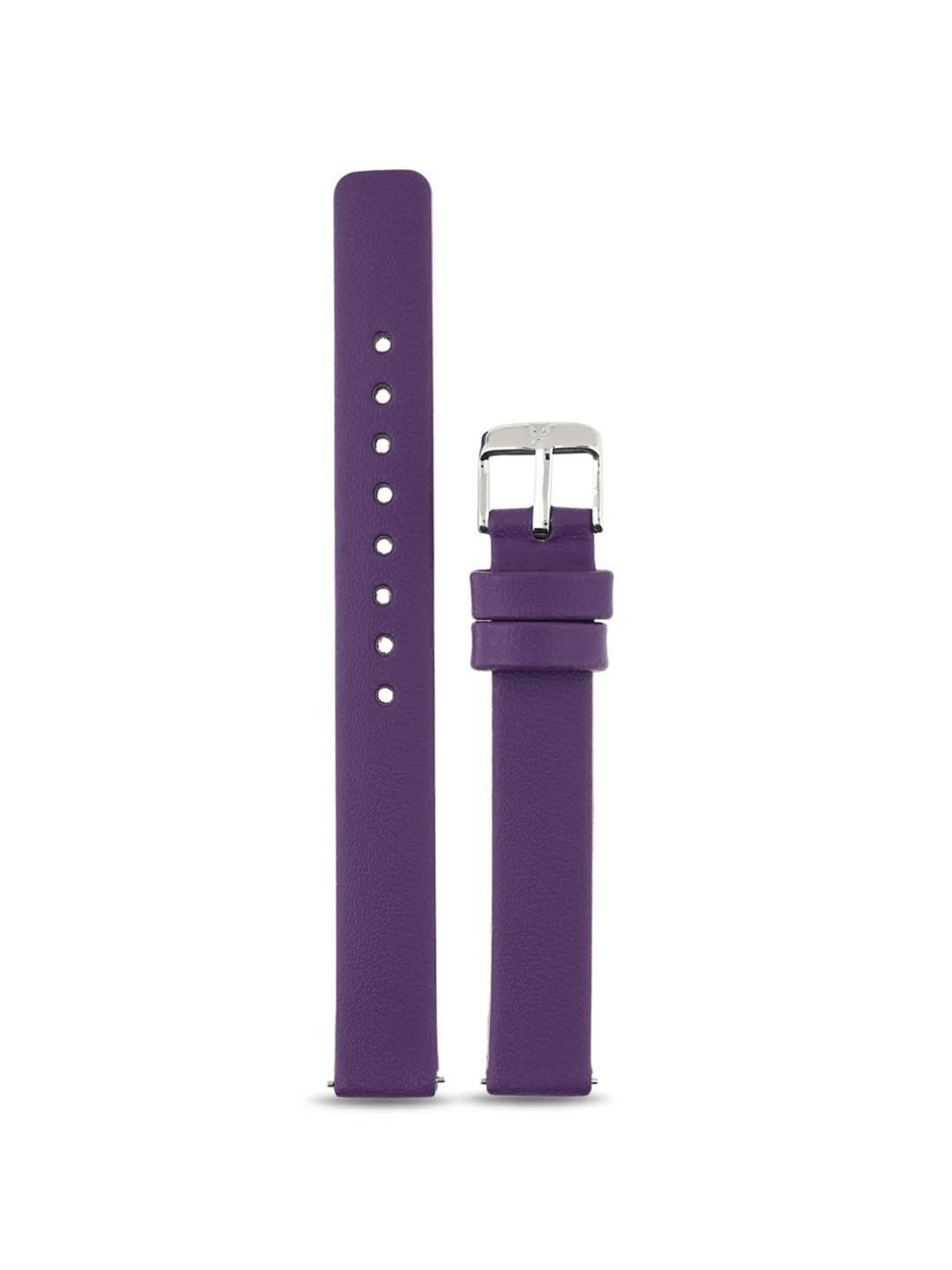 Titan 24 mm Tan Genuine Leather Strap for Men