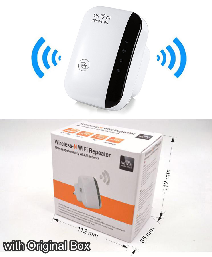 Madeng Wireless-N Wifi Repeater 802.11n/b/g Network Wi Fi Routers 300Mbps Range Expander Signal Booster Extender WIFI Ap Wps Encryption