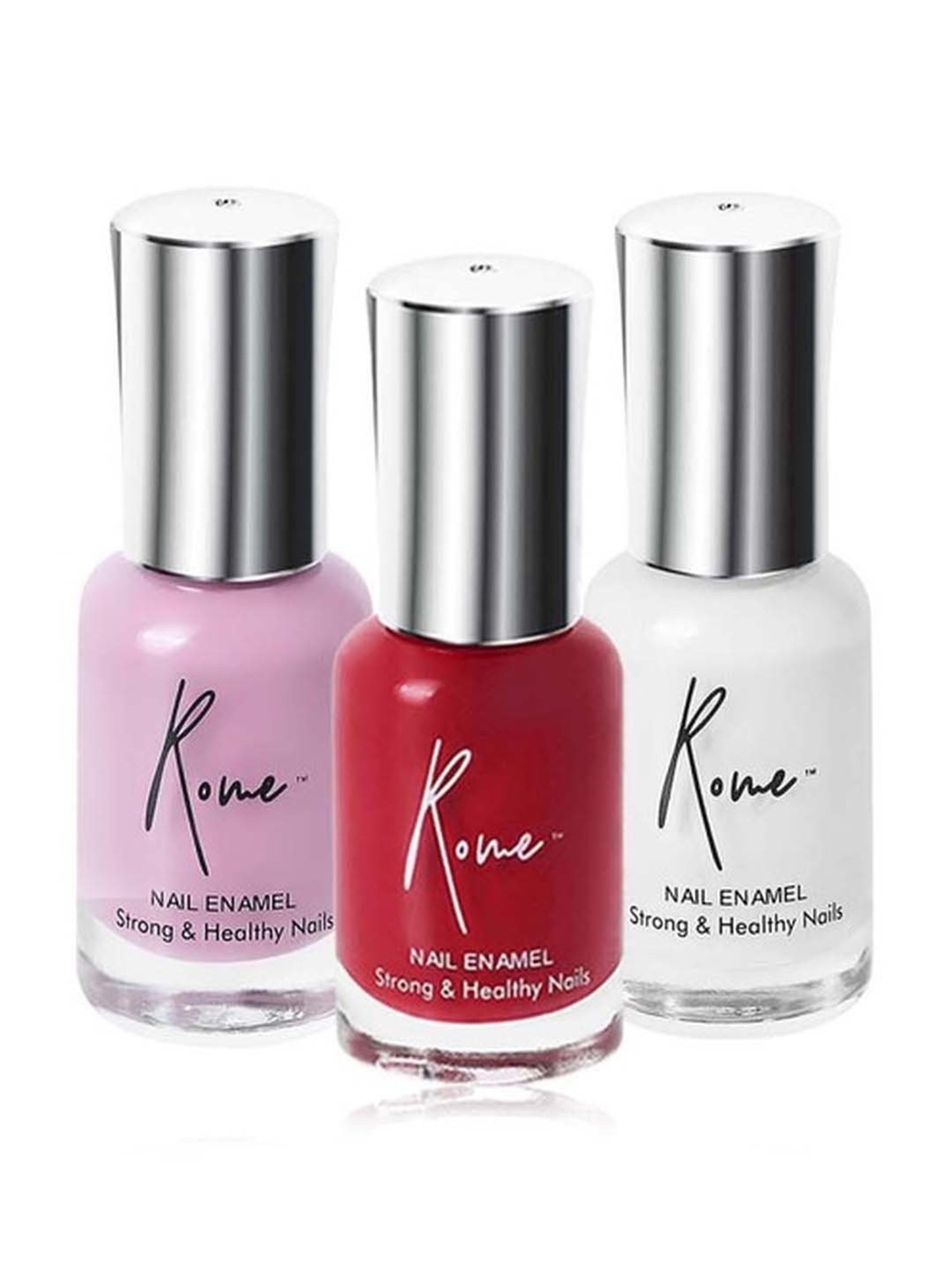 Rome Set of 3 Strong & Healthy Nail Enamel