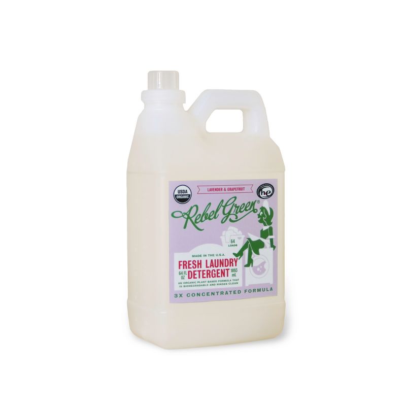 Rebel Green Lavender & Grapefruit Laundry Detergent - 64oz/2ct