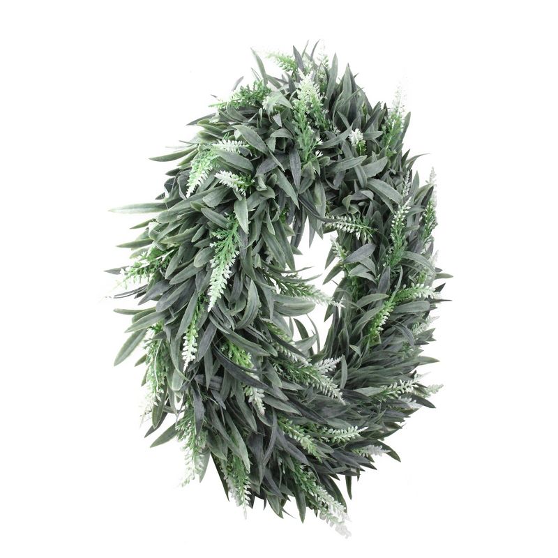 Darice 72" Prelit Commercial Size Canadian Pine Artificial Christmas Wreath - Clear Lights