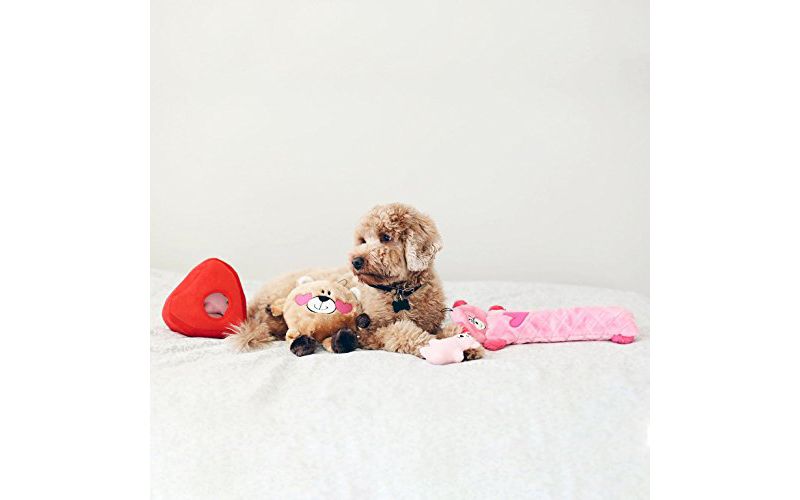 NERF Blitz Squeak Football Dog Toy - Green - 7"