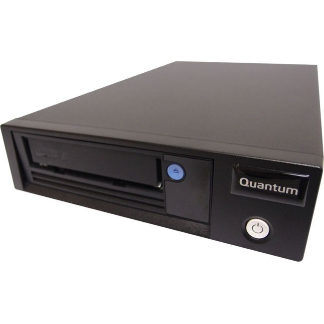 QUANTUM LTO-7 TAPE DRIVE, HALF HEIGHT, TABLETOP, 6GB/S SAS, BLACK