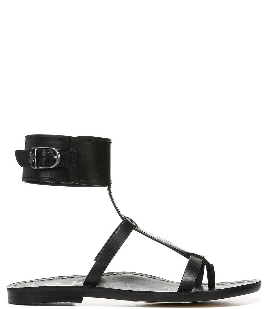 Sam Edelman Mollie Leather Ankle Band Thong Sandals