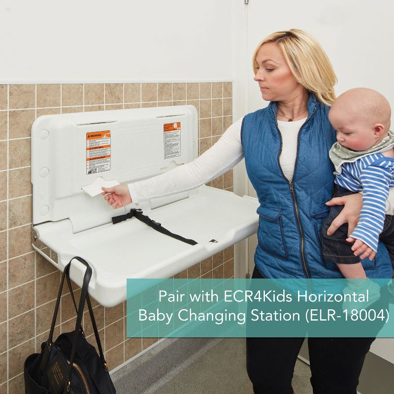 ECR4Kids 2-Ply Disposable Baby Changing Station Sanitary, Multipurpose Liners 13in x 18in 500-Pack