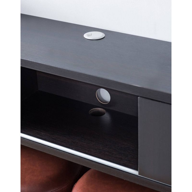60" Edwige Floating TV Console Cappuccino - miBasics