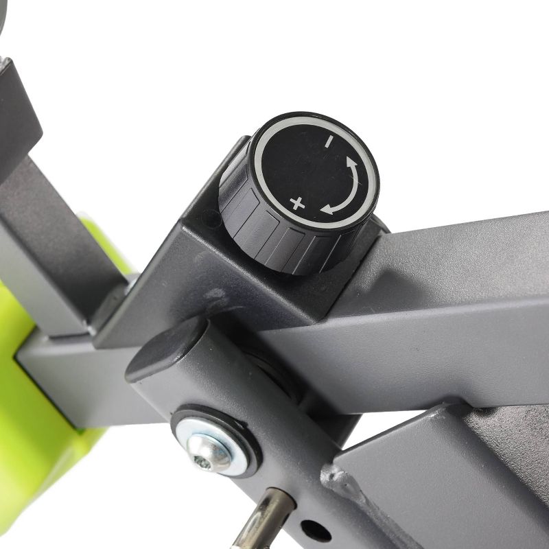 Body Flex Sports Body Rider BRF700 Stationary Full Body Cardio Exercise Upright Fan Bike with Dual Action Handlebars and Adjustable Seat