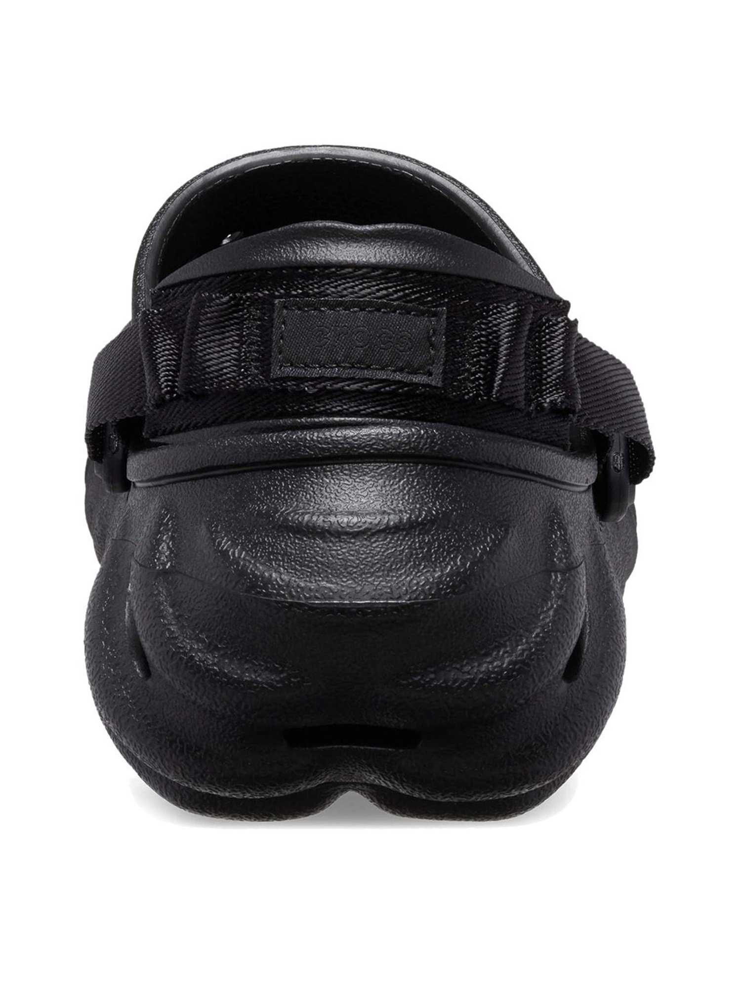 Crocs Men's Classic All Terrain  Black Back Strap Clogs