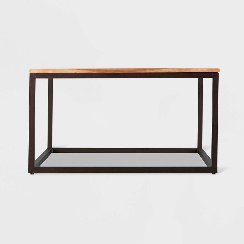 Manteo 70" Rectangular Outdoor Patio Fire Pit Table Light Gray - Modway